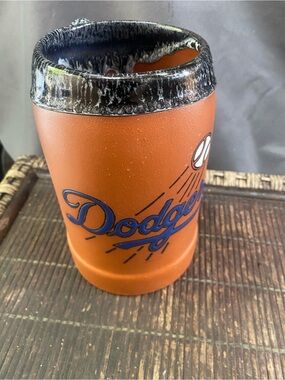 Dodgers pottery mug